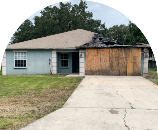 We Buy Fire-Damaged Houses