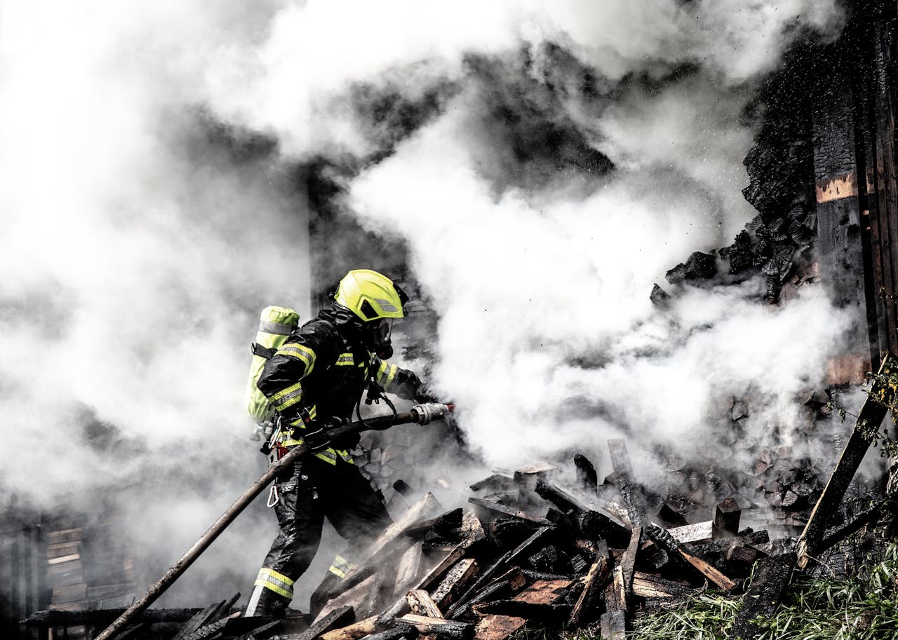 House Fire Smoke