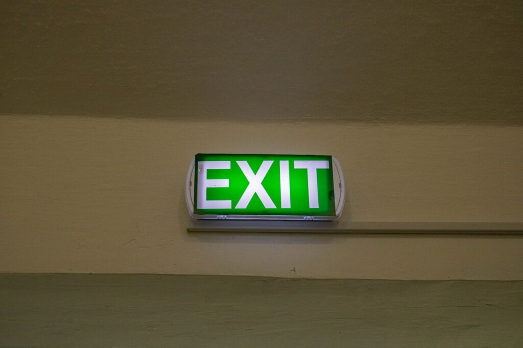 exit light