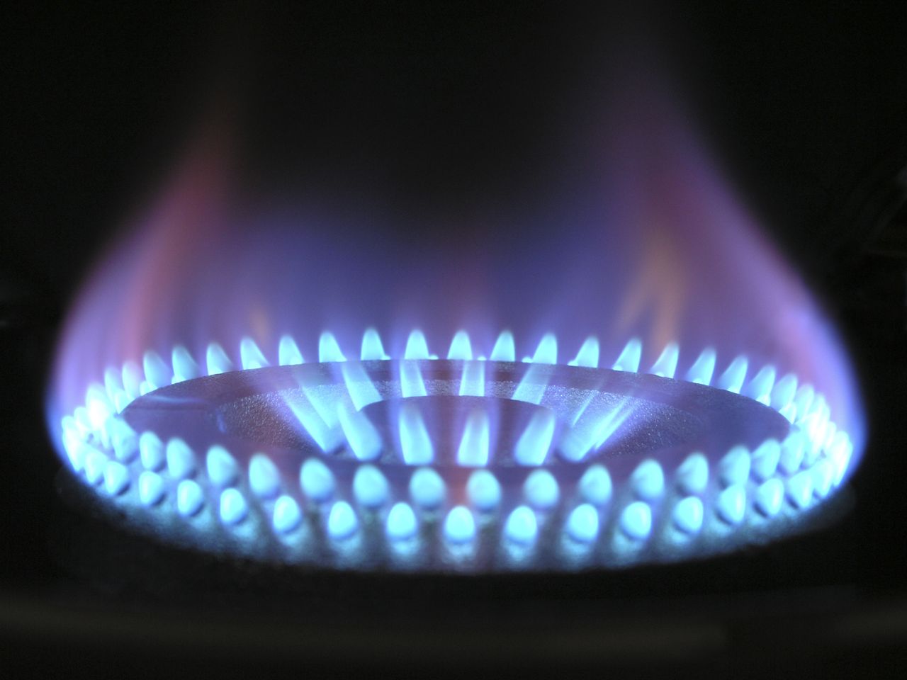 gas fire